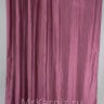 Штора для ванной Двухслойная Органза бордовая фото 2